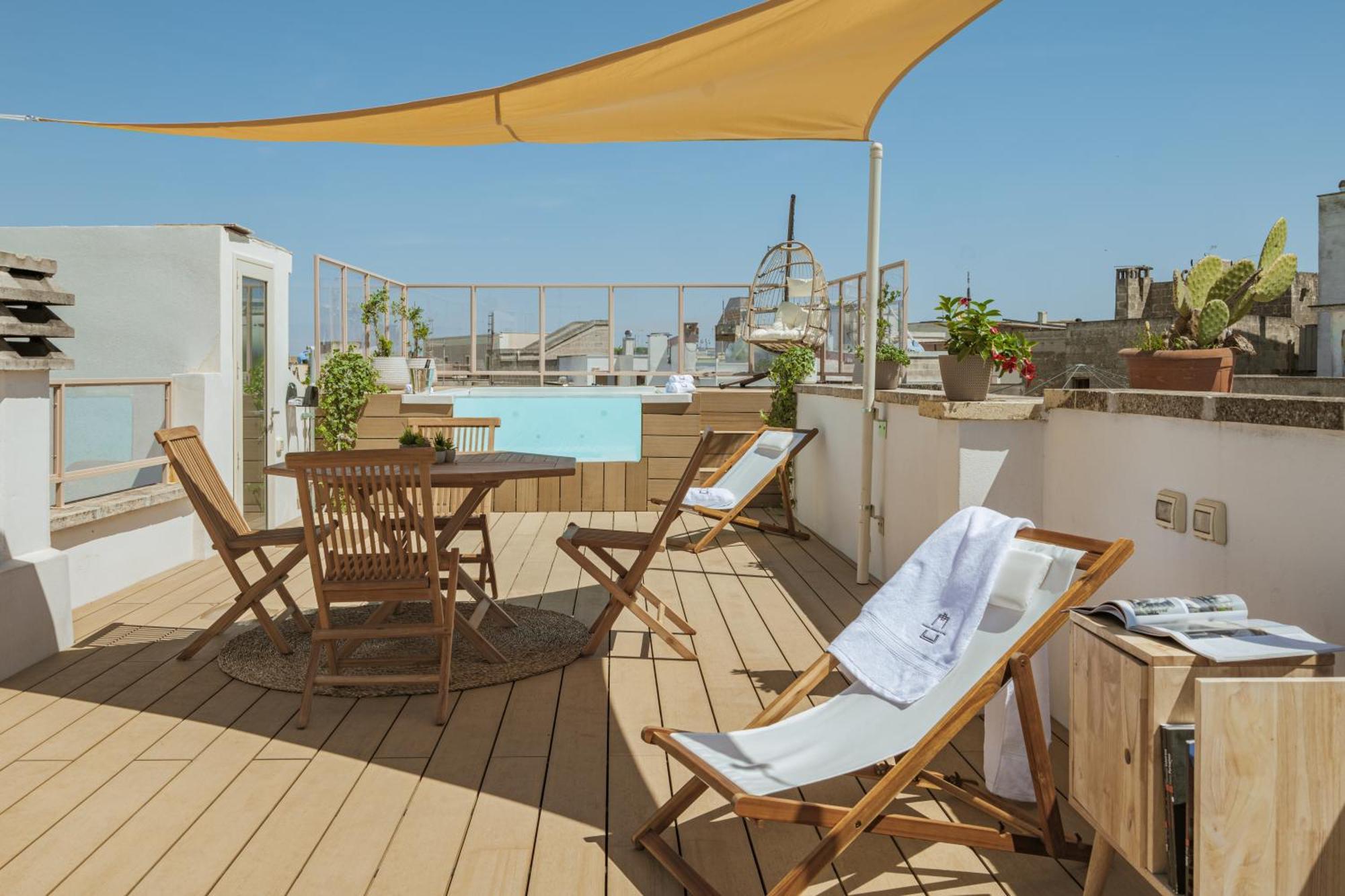 Guaceto Apartment Luxury Property With Private Pool On The Terrace Mesagne Eksteriør bilde
