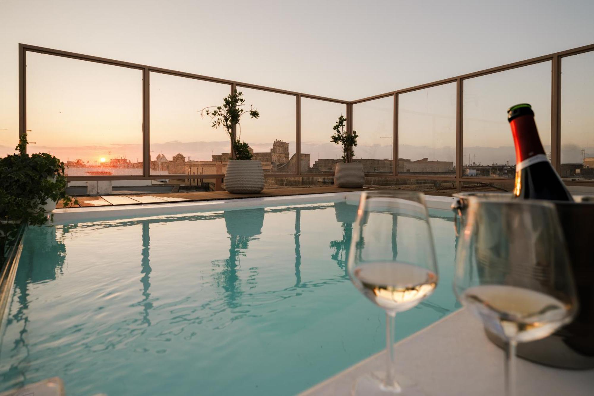 Guaceto Apartment Luxury Property With Private Pool On The Terrace Mesagne Eksteriør bilde